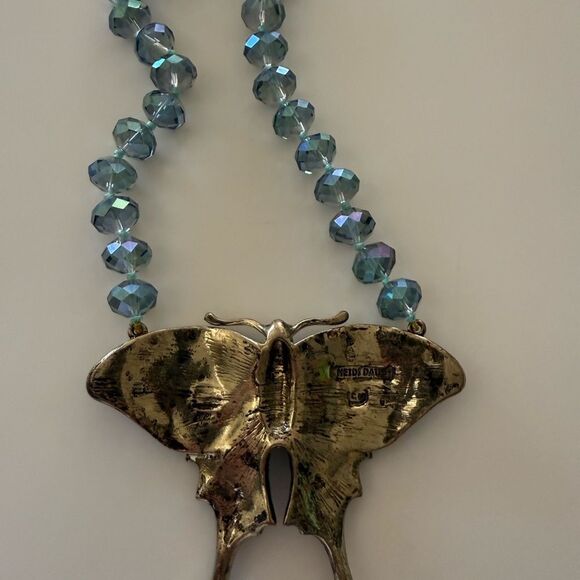 Heidi Daus Modern Monarch Butterfly Neclace NWOT - Picture 5 of 5